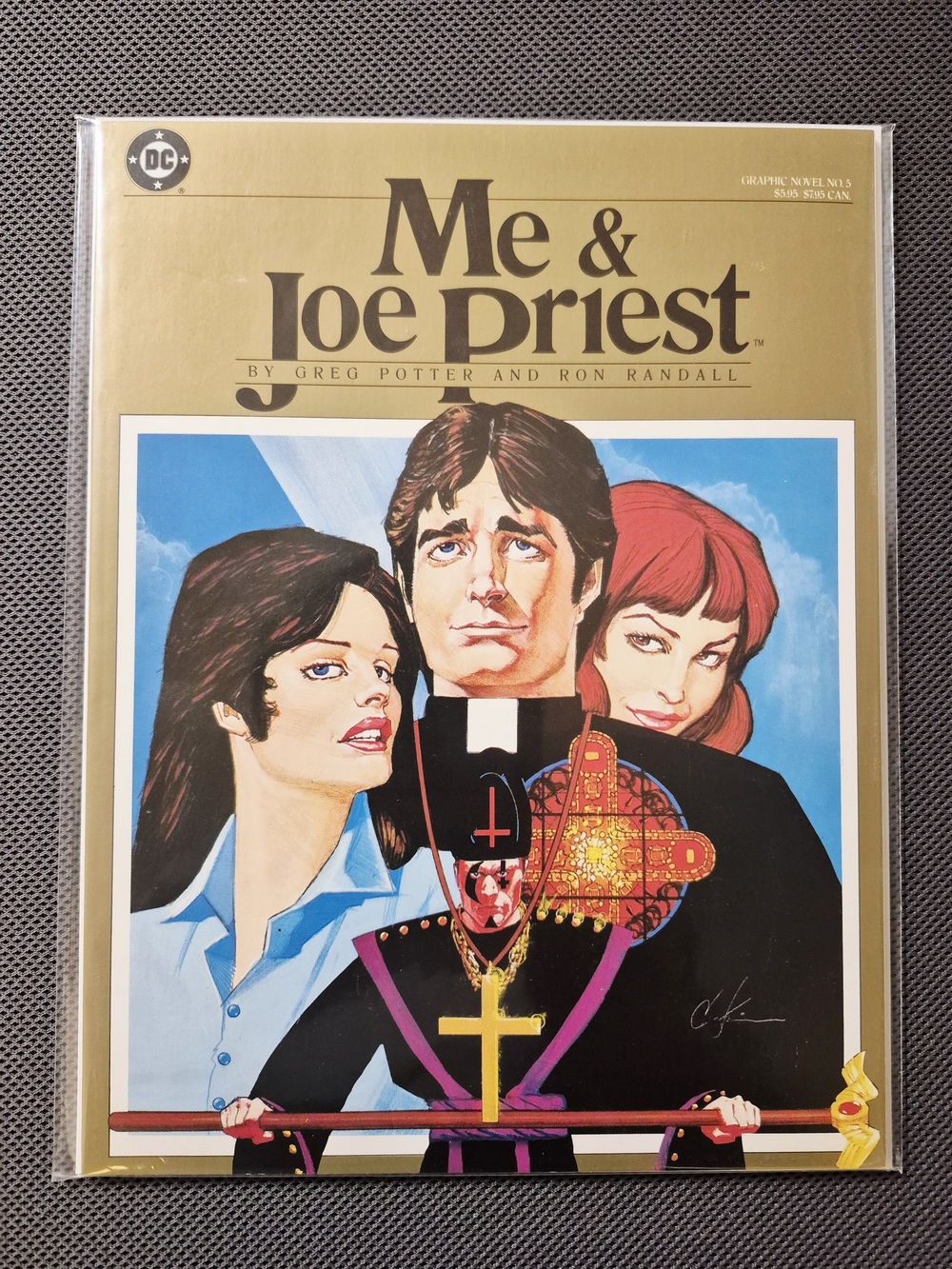 DC Comics - Me & Joe Priest (1985 - Graphic Novel)